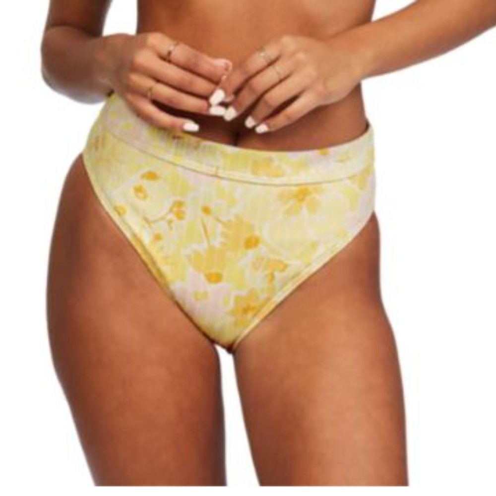 Billabong Bikini Bottom Make You Mine High Rise Swim Bottom XL NWT